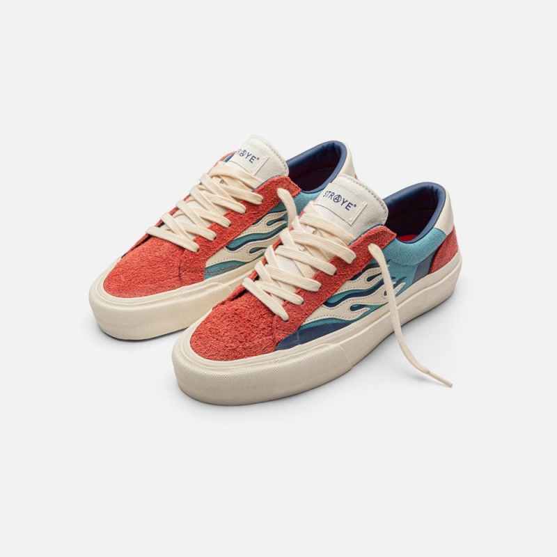 Chaussure Straye Logan Orange Bleu | MLV-47459095