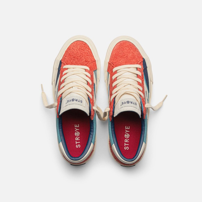 Chaussure Straye Logan Orange Bleu | MLV-47459095