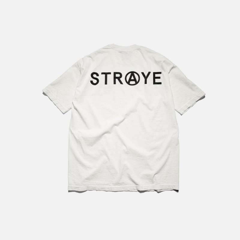 T-Shirt Straye Blaze One S/S Blanche | TRH-21492459