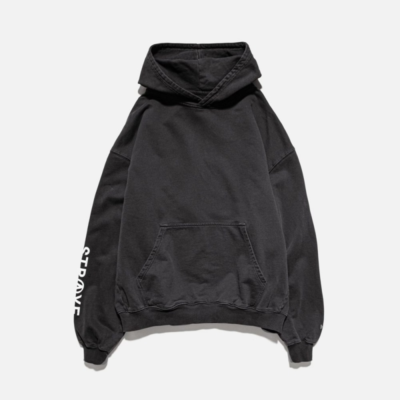 Sweat a Capuche Straye Blaze Noir | WSC-01291280