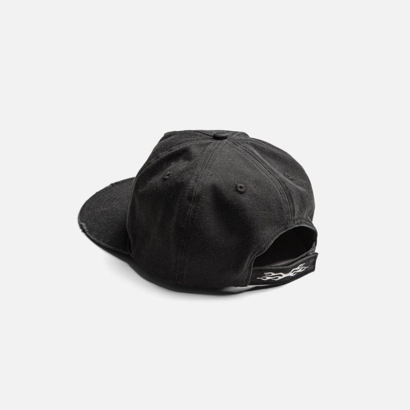 Casquettes Straye Ripped Noir | EYC-33327270