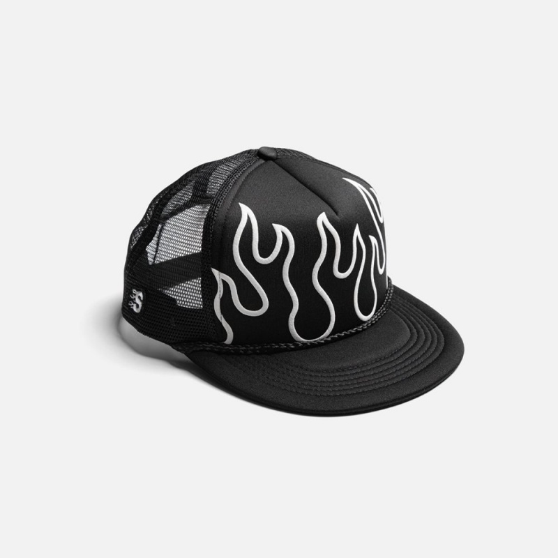 Casquettes Straye Fuego Noir | FZA-81893549