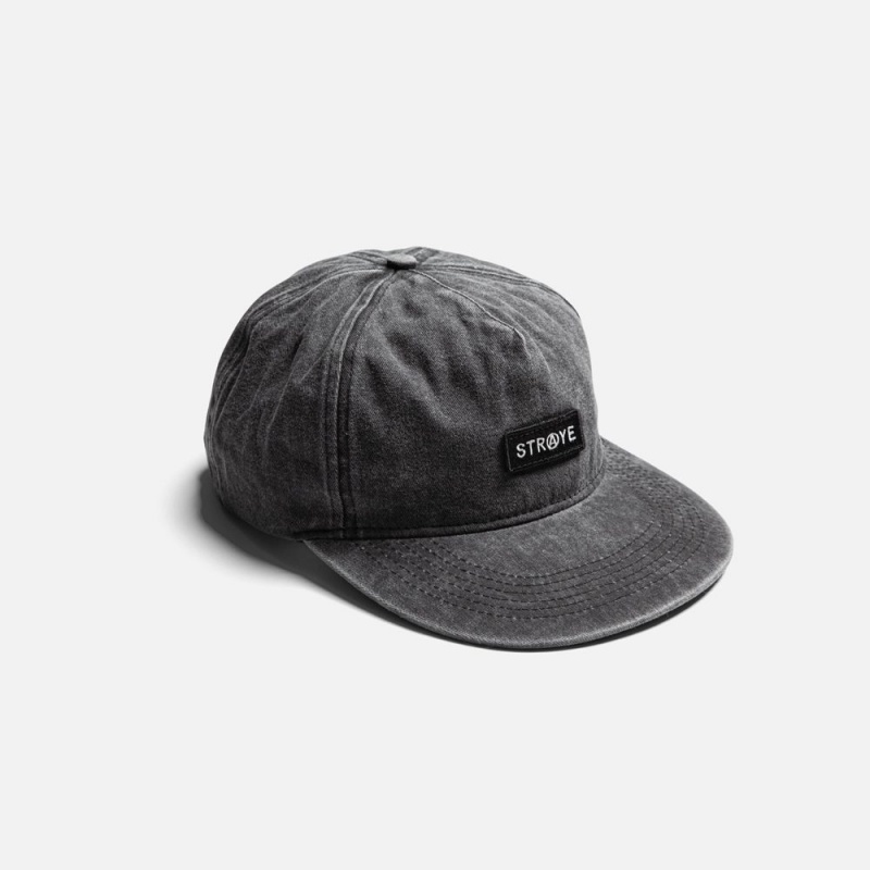 Casquettes Straye Faded Noir | HMT-84115064