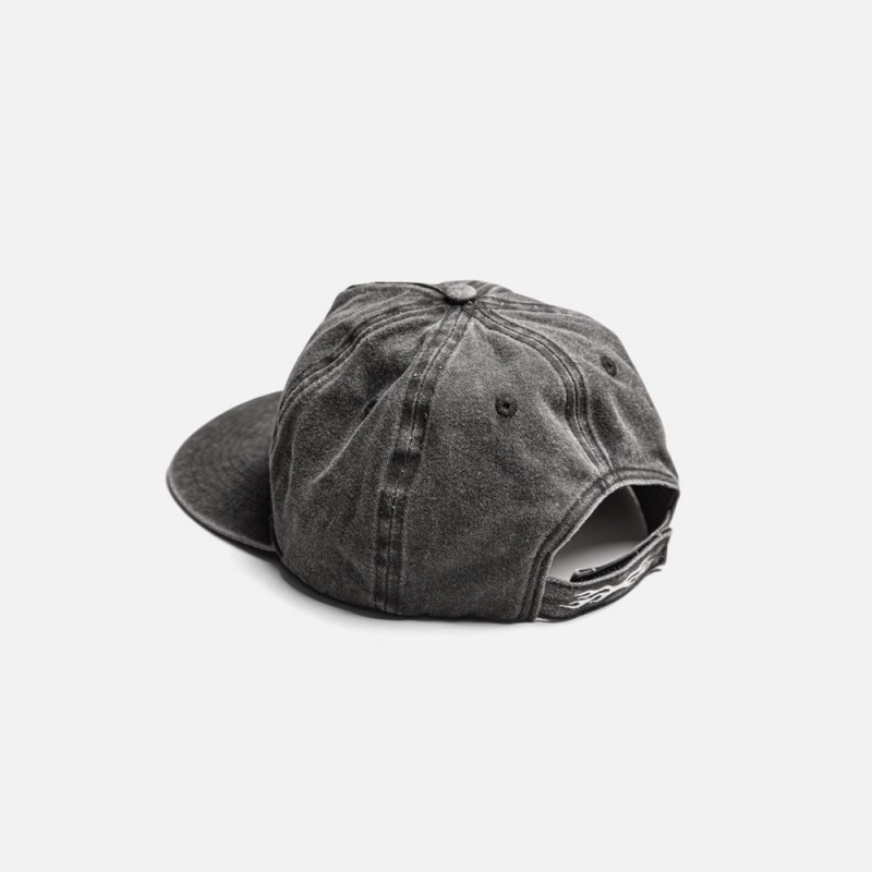 Casquettes Straye Faded Noir | HMT-84115064